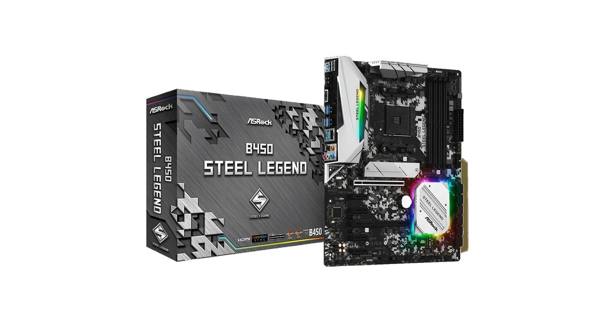 ASRock B450 Steel Legend, Mainboard