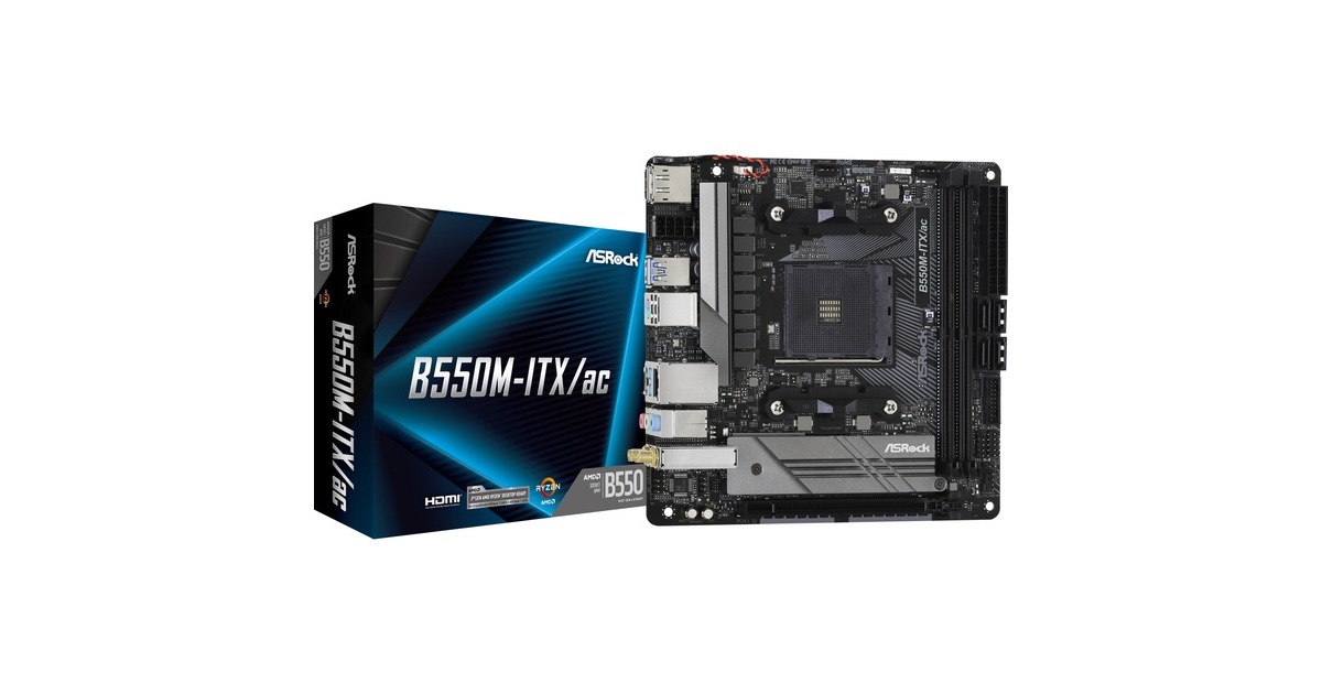 ASRock B550M-ITX/ac, Mainboard