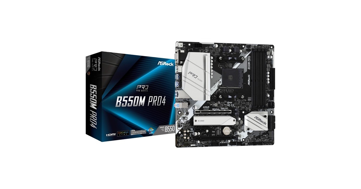 ASRock B550M Pro4, Mainboard