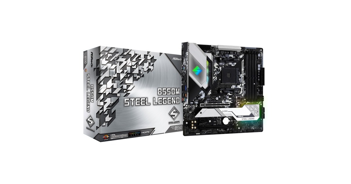 ASRock B550M Steel Legend, Mainboard