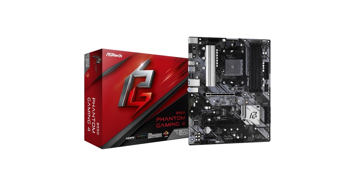 ASRock B550 Phantom Gaming 4, Mainboard
