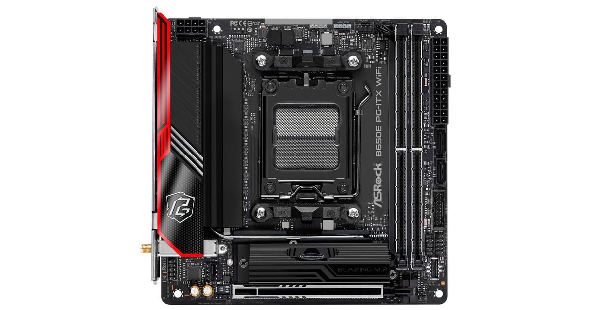 ASRock B650E PG-ITX WIFI, Mainboard(schwarz)