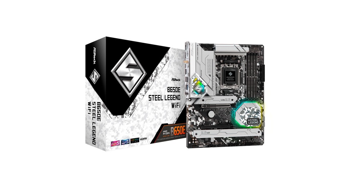 ASRock B650E STEEL LEGEND WIFI, Mainboard
