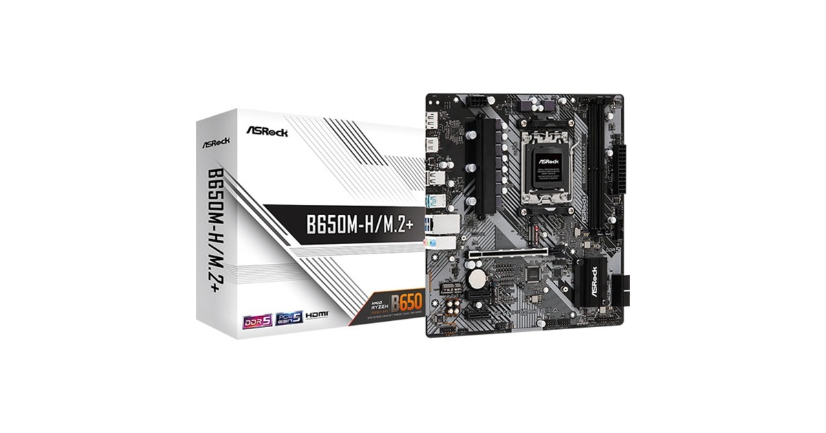 ASRock B650M-H/M.2+, Mainboard