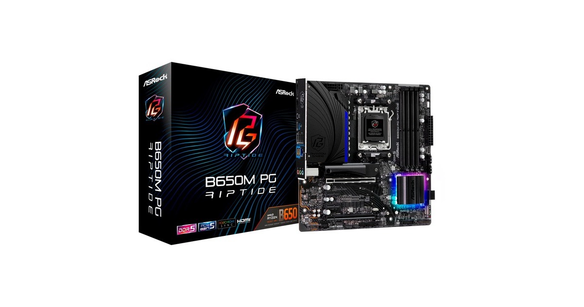 ASRock B650M PG RIPTIDE, Mainboard