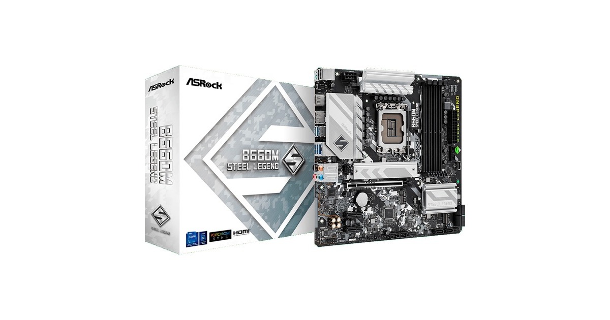 ASRock B660M Steel Legend, Mainboard