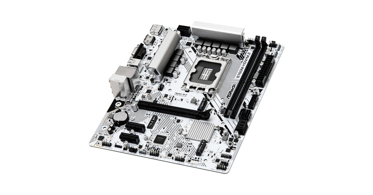 ASRock B760M-HDV/M.2 WHITE, Mainboard