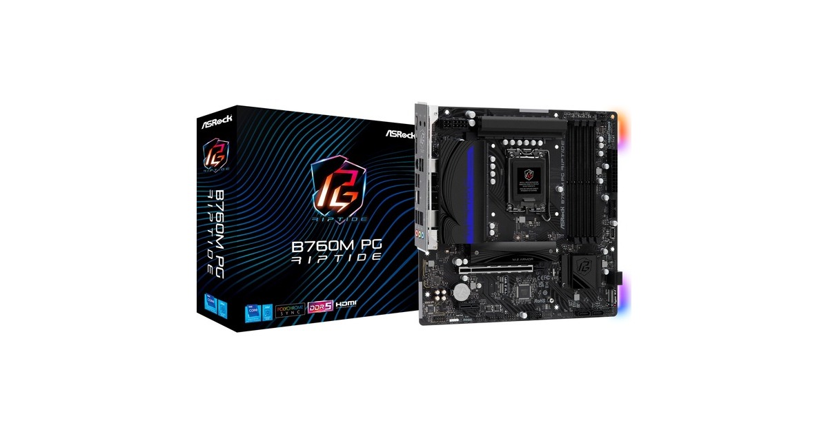 ASRock B760M PG RIPTIDE, Mainboard