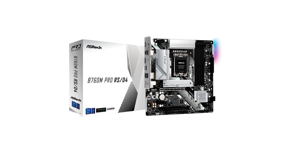 ASRock B760M Pro RS/D4, Mainboard