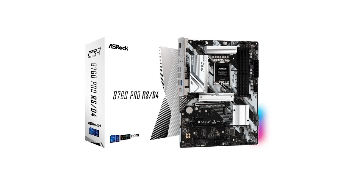 ASRock B760 Pro RS/D4, Mainboard