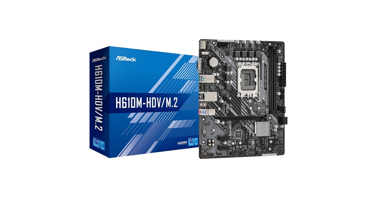 ASRock H610M-HDV/M.2, Mainboard