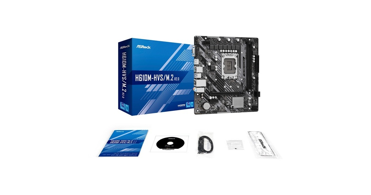 ASRock H610M-HVS/M.2 R2.0, Mainboard