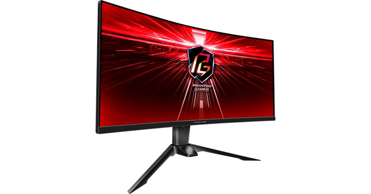 ASRock PG34WQ15R2B, Gaming-Monitor(86 cm (34 Zoll), schwarz, WQHD, VA, AMD Free-Sync Premium, Wi-Fi Antenne, 165Hz Panel) ASRock PG34WQ15R2B, Gaming-Monitor(86 cm (34 Zoll), schwarz, WQHD, VA, AMD Free-Sync Premium, Wi-Fi Antenne, 165Hz Panel)