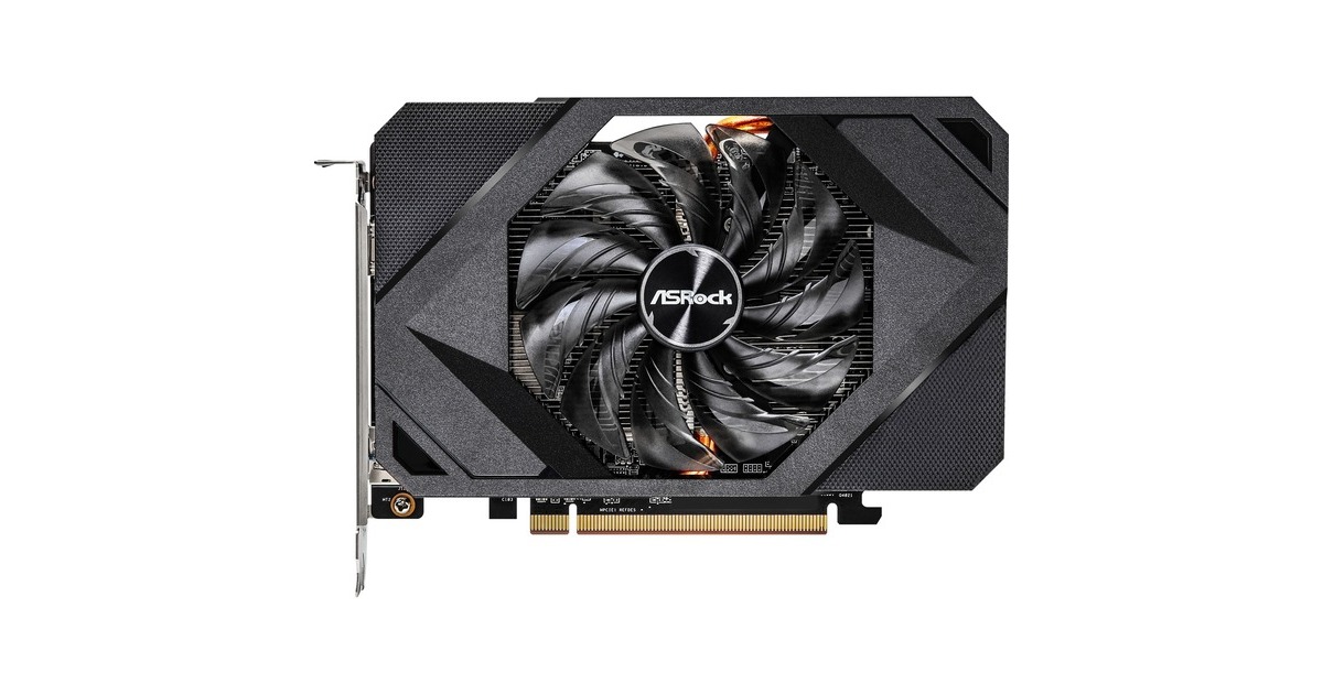 ASRock Radeon 6500 XT Challenger ITX, Grafikkarte(RDNA 2, GDDR6, 1x DisplayPort, 1x HDMI)