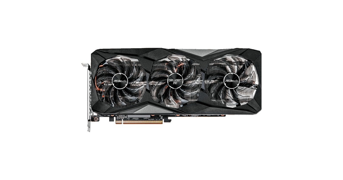ASRock Radeon RX 6750 XT CHALLENGER PRO OC, Grafikkarte(RDNA 2, GDDR6, 3x DisplayPort, 1x HDMI 2.1)