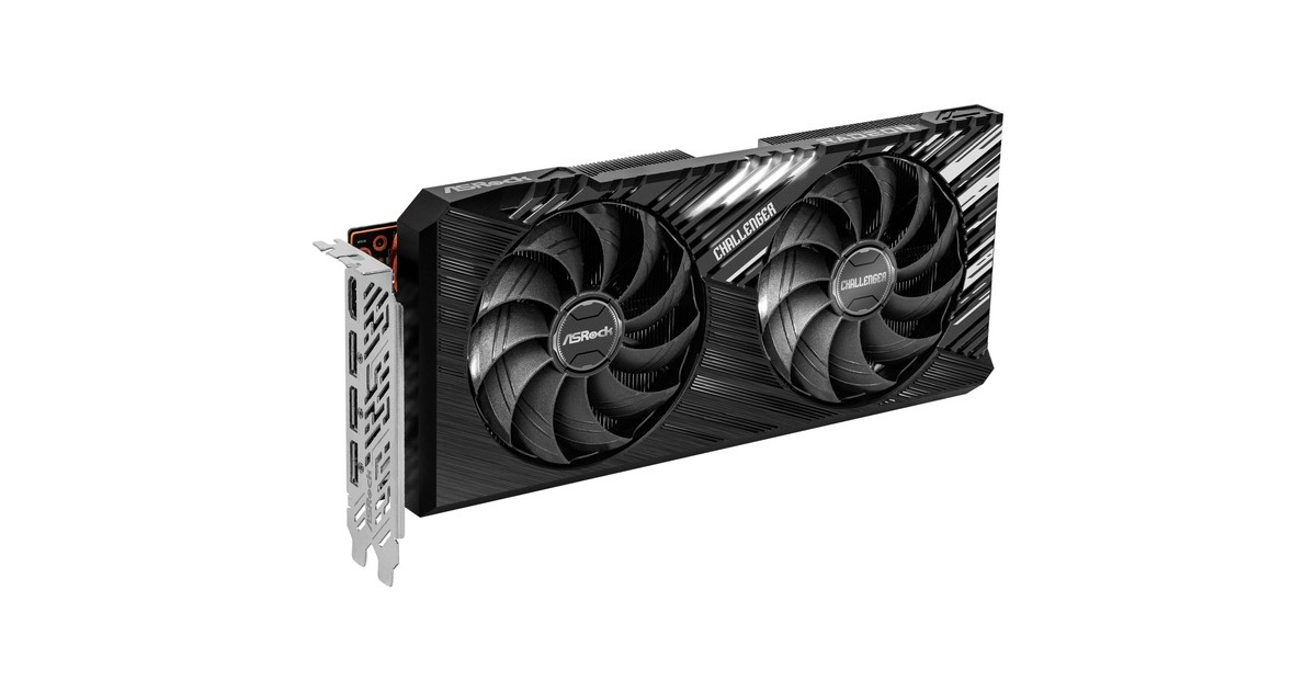 ASRock Radeon RX 7700 XT Challenger 12GB OC, Grafikkarte(RDNA 3, GDDR6, 3x DisplayPort, 1x HDMI 2.1)