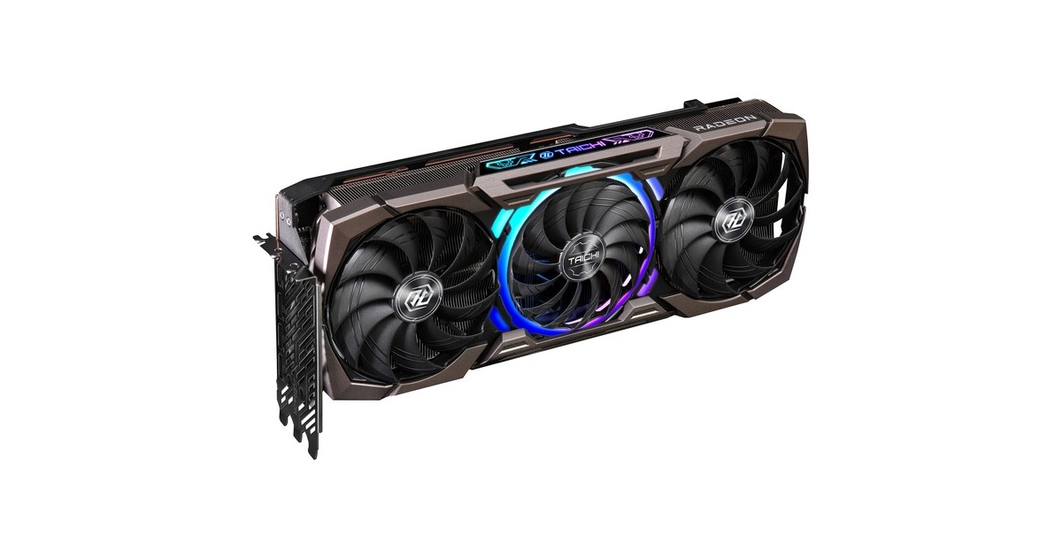 ASRock Radeon RX 7900 XTX Taichi 24GB OC, Grafikkarte(RDNA 3, GDDR6, 3x DisplayPort, 1x HDMI 2.1)