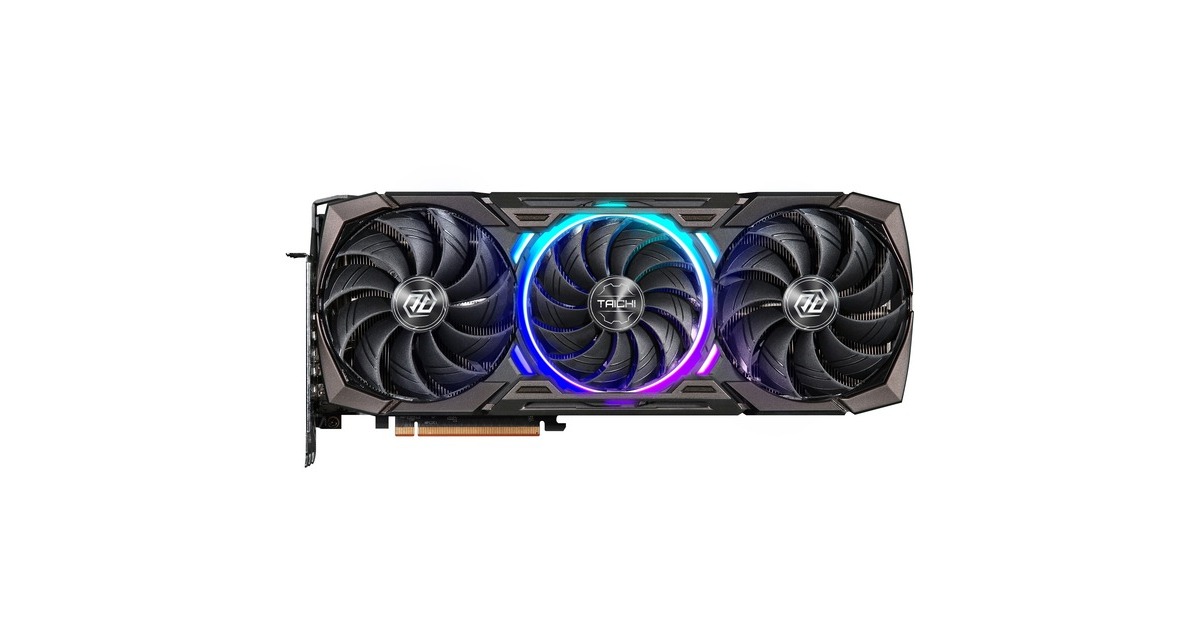 ASRock Radeon RX 7900 XTX Taichi 24GB OC, Grafikkarte(RDNA 3, GDDR6, 3x DisplayPort, 1x HDMI 2.1)
