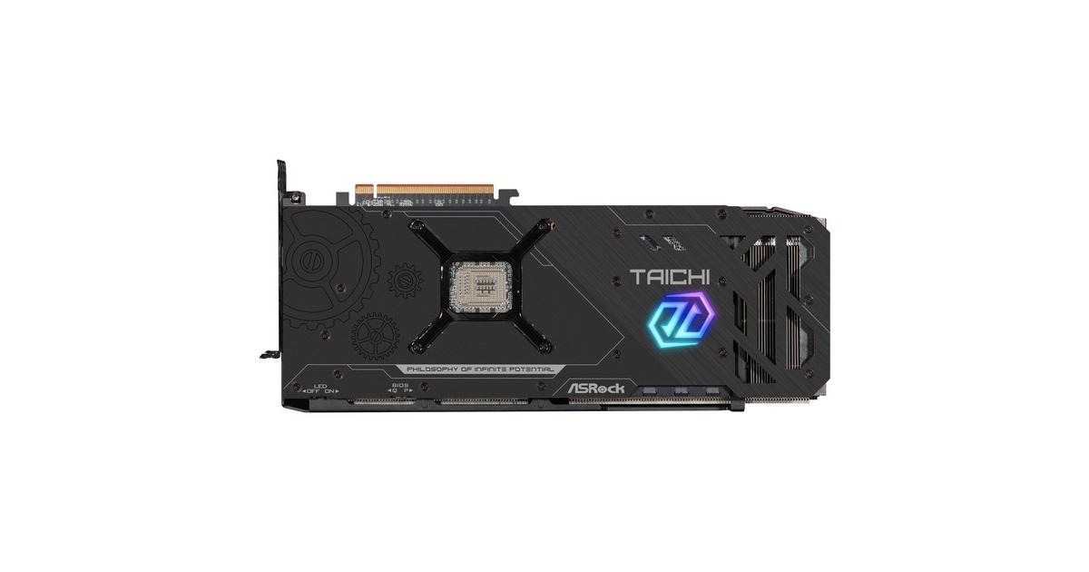 ASRock Radeon RX 7900 XTX Taichi 24GB OC, Grafikkarte(RDNA 3, GDDR6, 3x DisplayPort, 1x HDMI 2.1)