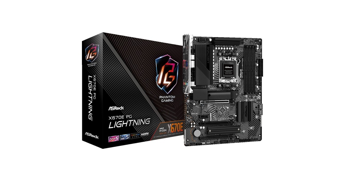 ASRock X670E PG Lightning, Mainboard