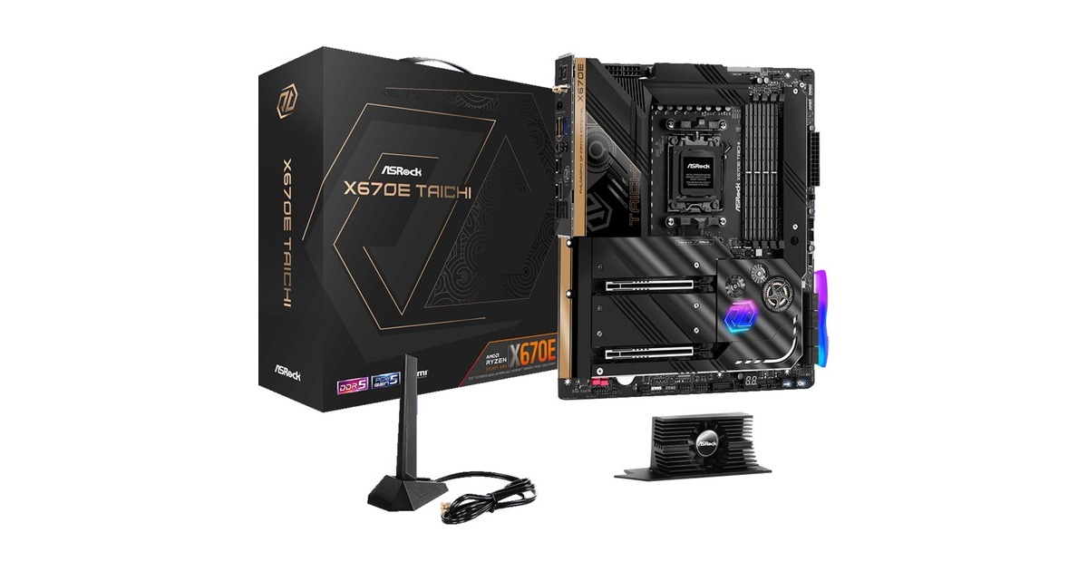 ASRock X670E Taichi, Mainboard(schwarz)