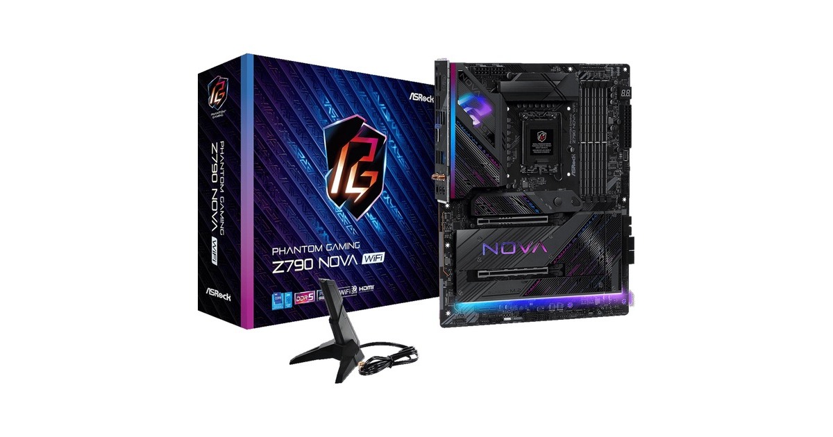 ASRock Z790 NOVA WIFI, Mainboard(schwarz)