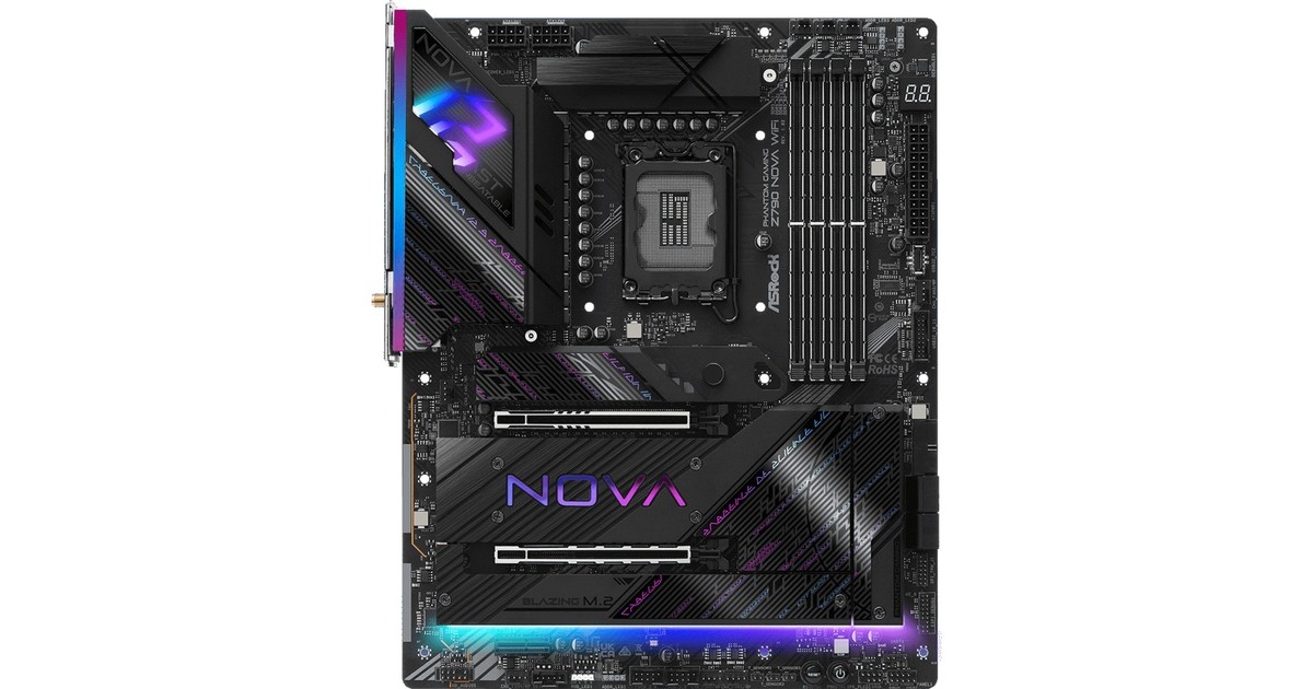 ASRock Z790 NOVA WIFI, Mainboard(schwarz) ASRock Z790 NOVA WIFI, Mainboard(schwarz)