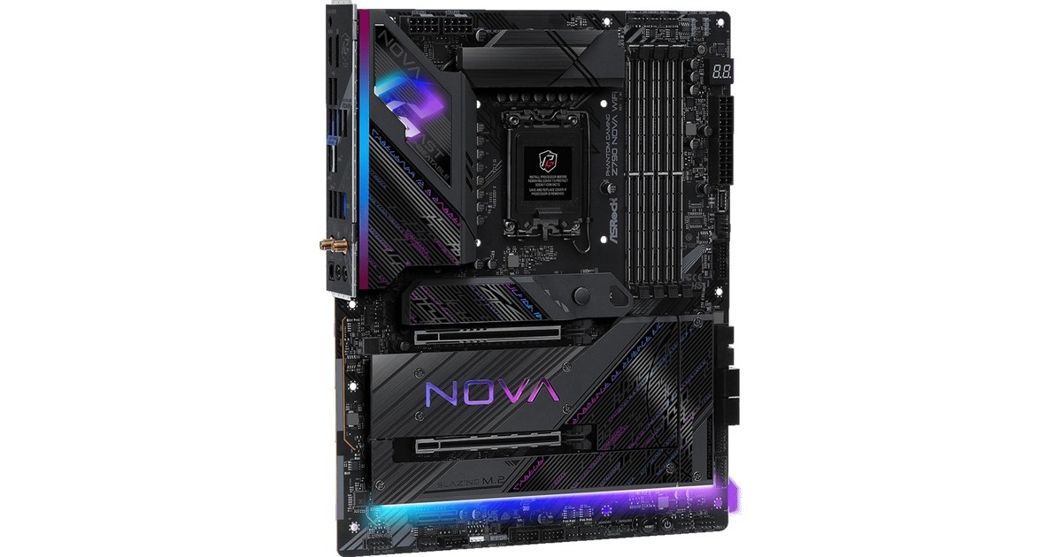 ASRock Z790 NOVA WIFI, Mainboard(schwarz) ASRock Z790 NOVA WIFI, Mainboard(schwarz)