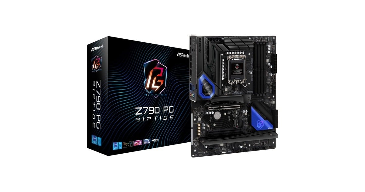 ASRock Z790 PG RIPTIDE, Mainboard(schwarz, Outlet) ASRock Z790 PG RIPTIDE, Mainboard(schwarz, Outlet)