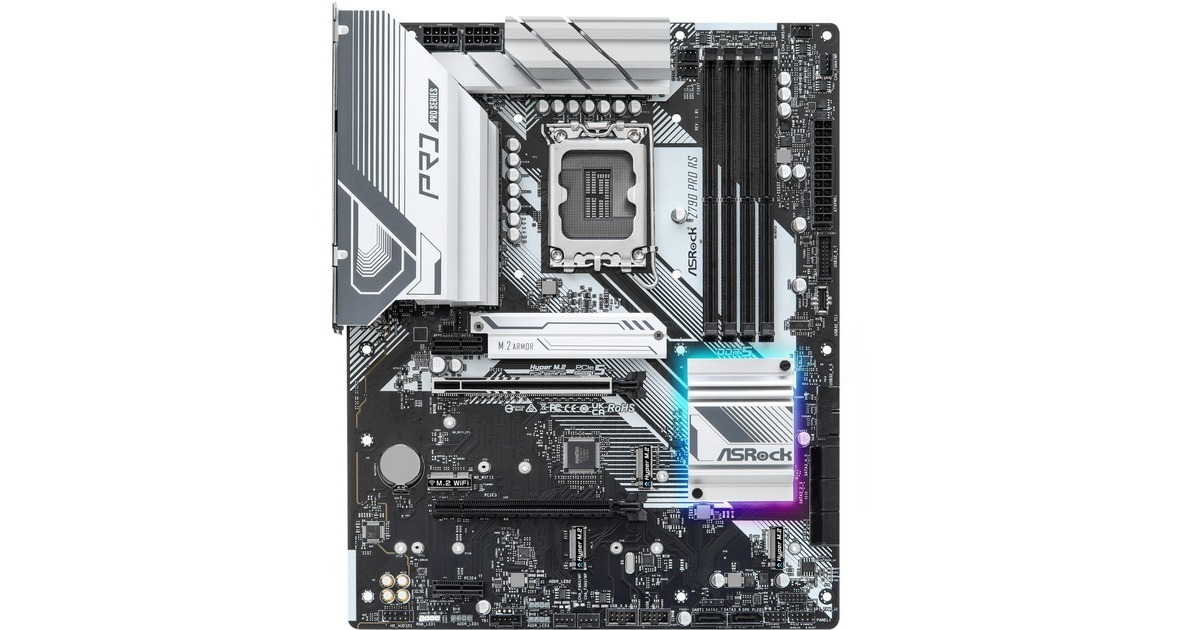 ASRock Z790 PRO RS, Mainboard(schwarz/silber) ASRock Z790 PRO RS, Mainboard(schwarz/silber)