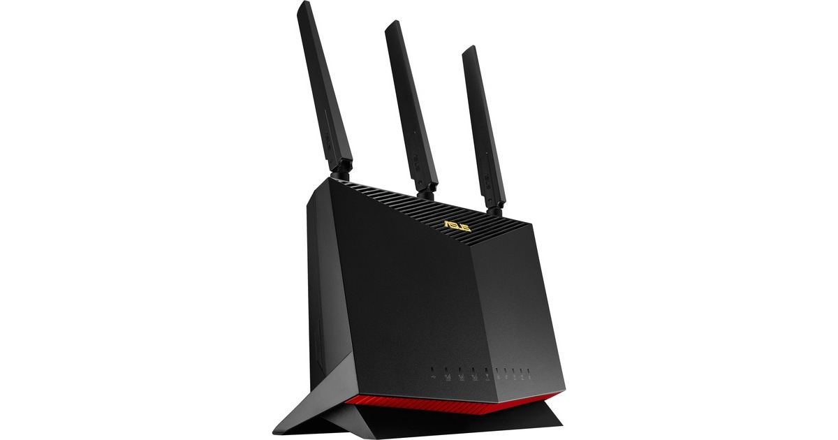 ASUS 4G-AC86U, Router(schwarz/rot)