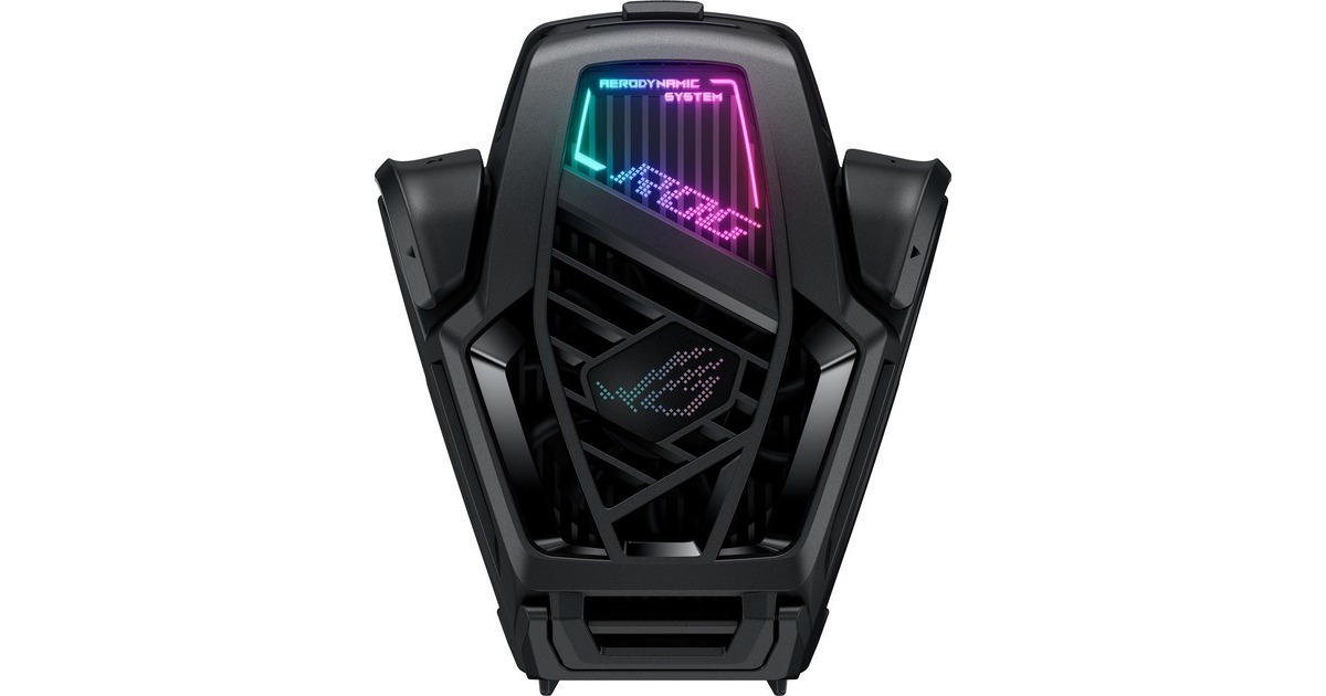 ASUS AeroActive Cooler X, Luftkühler(schwarz, für ROG Phone 8, ROG Phone 8 Ultimate)