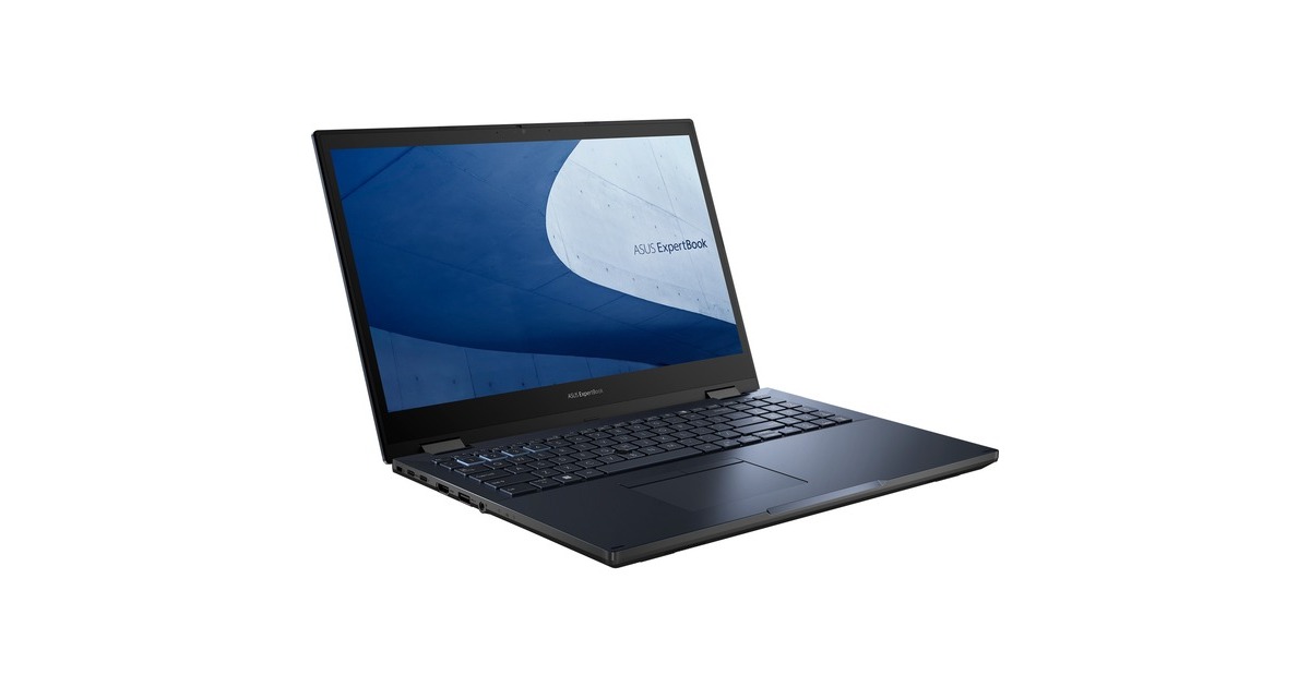 ASUS ExpertBook B2 Flip (B2502FBA-N80177X), Notebook(dunkelblau, Windows 11 Pro 64-Bit, 39.6 cm (15.6 Zoll), 512 GB SSD)