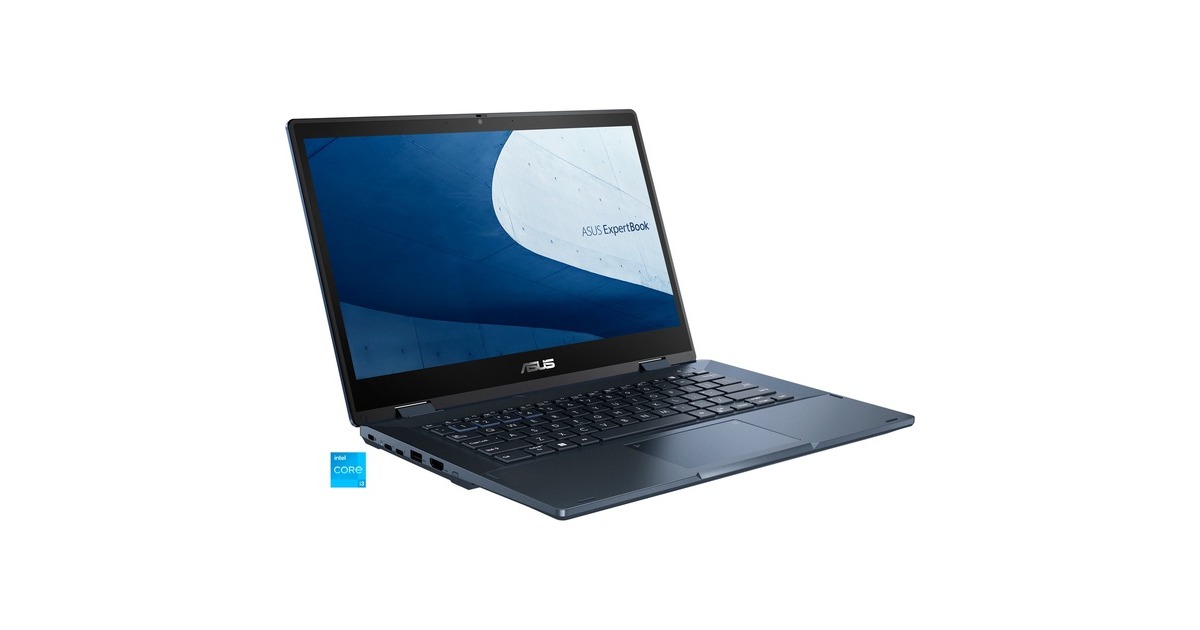 ASUS ExpertBook B3 Flip (B3402FBA-EC0863X), Notebook(dunkelblau, Windows 11 Pro 64-Bit, 35.6 cm (14 Zoll), 256 GB SSD)