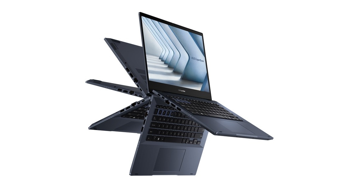 ASUS ExpertBook B5 Flip (B5402FBA-KA0631X), Notebook(dunkelblau, Windows 11 Pro 64-Bit, 35.6 cm (14 Zoll), 512 GB SSD)