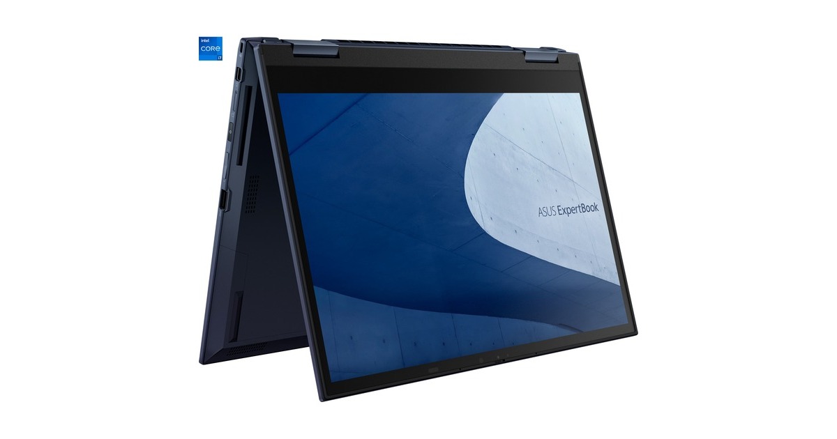 ASUS ExpertBook B7 Flip (B7402FBA-LA0339X), Notebook(dunkelblau, Windows 11 Pro 64-Bit, 35.6 cm (14 Zoll), 1 TB SSD)
