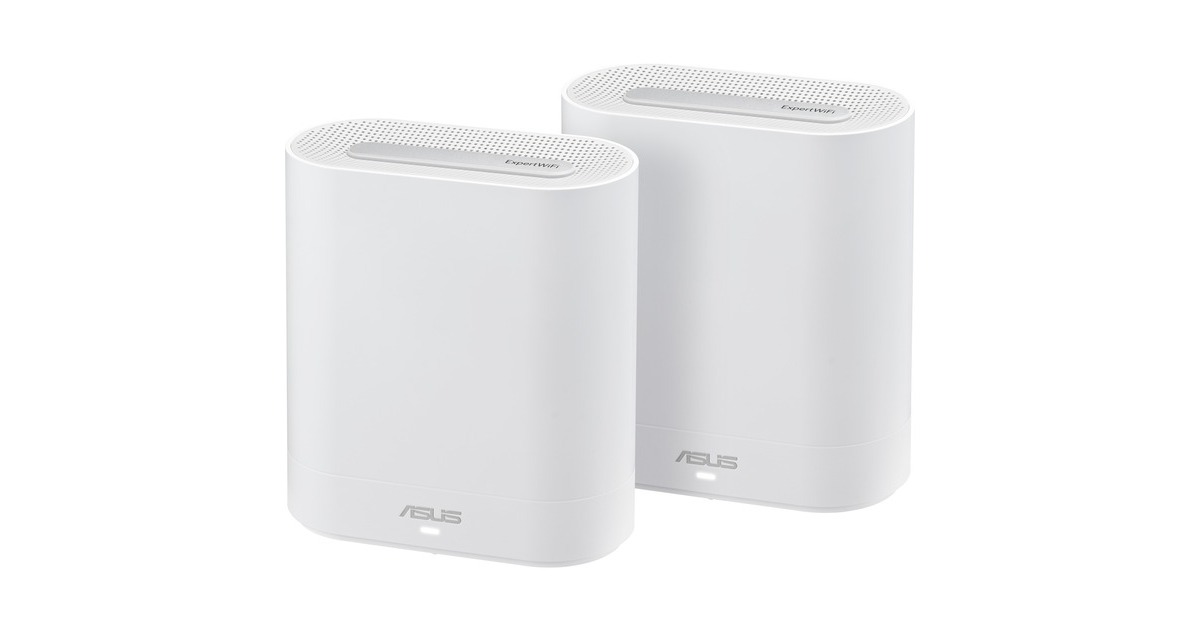 ASUS ExpertWiFi EBM68 2er Pack, Mesh Access Point(weiß, 2 Geräte)