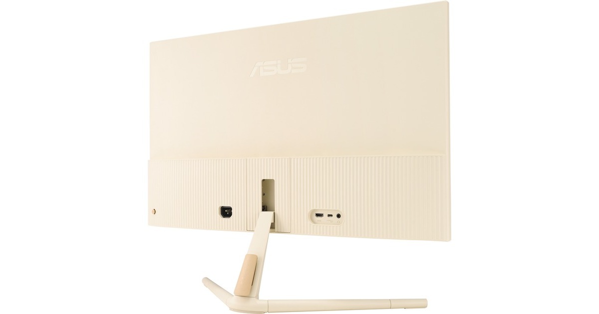 ASUS EyeCare VU279CFE-M, Gaming-Monitor(69 cm (27 Zoll), hellbeige, FullHD, IPS, USB-C, Adaptive-Sync, 100Hz Panel)