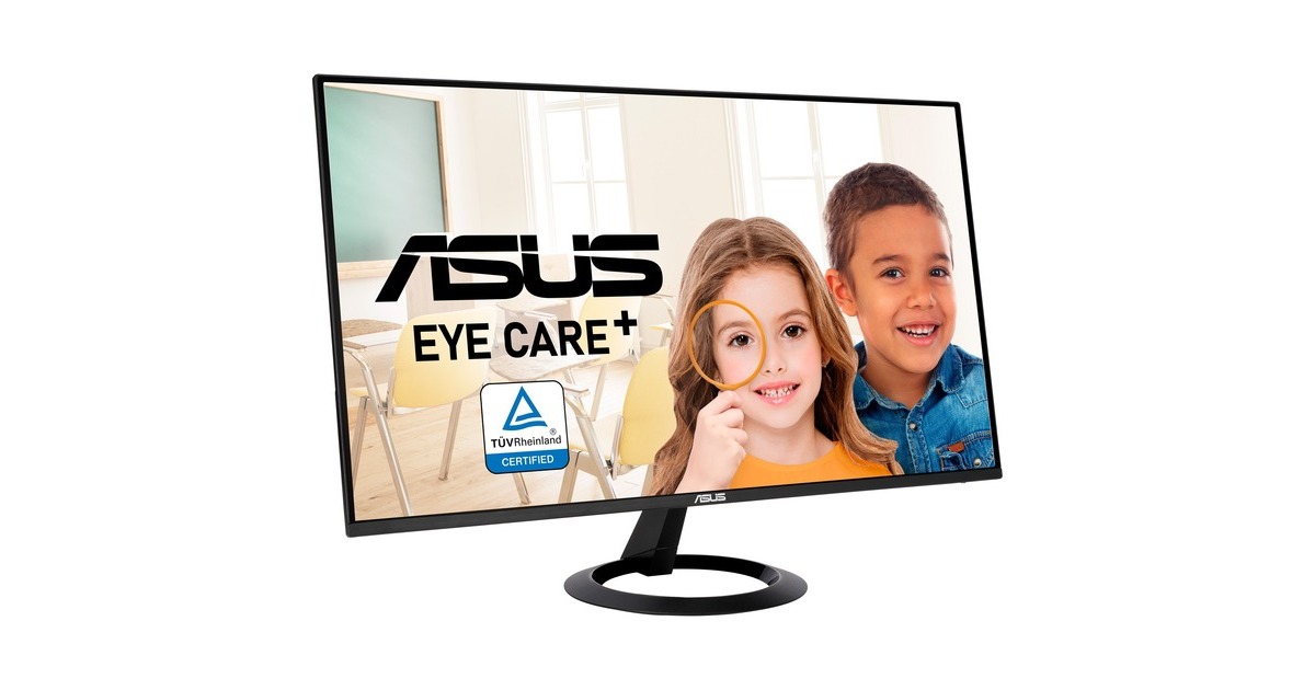ASUS Eye Care VZ24EHF, Gaming-Monitor(61 cm (24 Zoll), schwarz, FullHD, IPS, HDMI, Adaptive Sync, 100Hz Panel) ASUS Eye Care VZ24EHF, Gaming-Monitor(61 cm (24 Zoll), schwarz, FullHD, IPS, HDMI, Adaptive Sync, 100Hz Panel)
