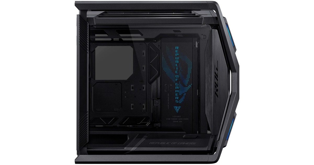 ASUS GR701 ROG Hyperion, Tower-Gehäuse(schwarz, Tempered Glass)