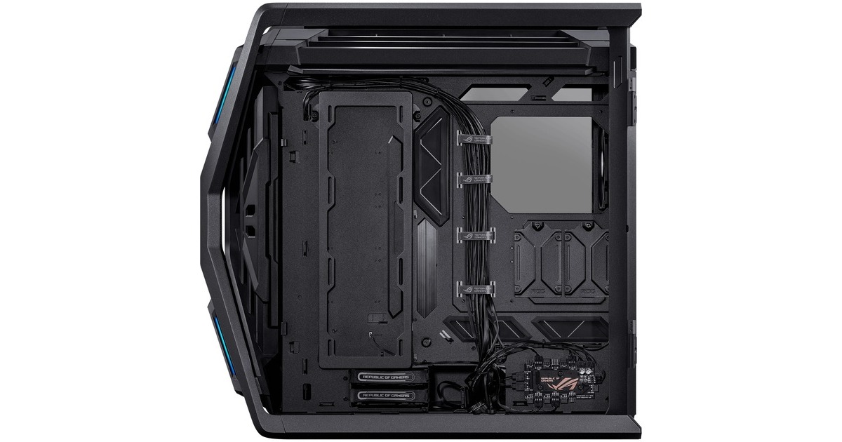 ASUS GR701 ROG Hyperion, Tower-Gehäuse(schwarz, Tempered Glass)