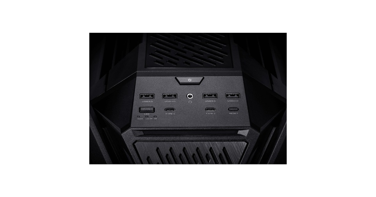 ASUS GR701 ROG Hyperion, Tower-Gehäuse(schwarz, Tempered Glass)