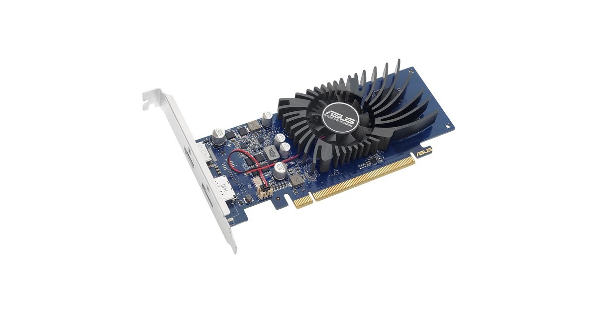 ASUS GeForce GT1030-2G-BRK, Grafikkarte(1x HDMI, 1x DisplayPort) ASUS GeForce GT1030-2G-BRK, Grafikkarte(1x HDMI, 1x DisplayPort)