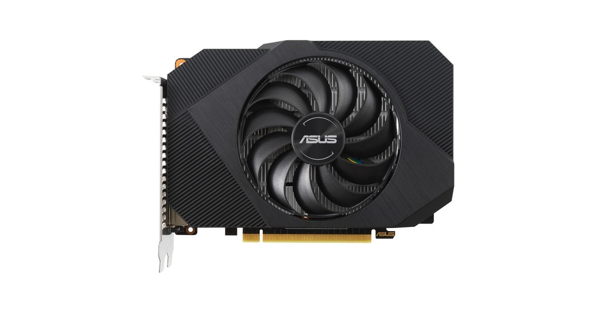 ASUS GeForce GTX 1650 Phoenix Power OC, Grafikkarte(1x HDMI, 1x DisplayPort, 1x DVI-D)