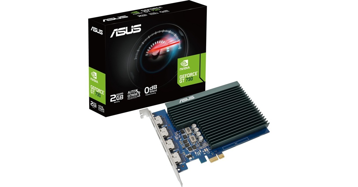 ASUS GeForce GT 730, Grafikkarte(4x HDMI) ASUS GeForce GT 730, Grafikkarte(4x HDMI)