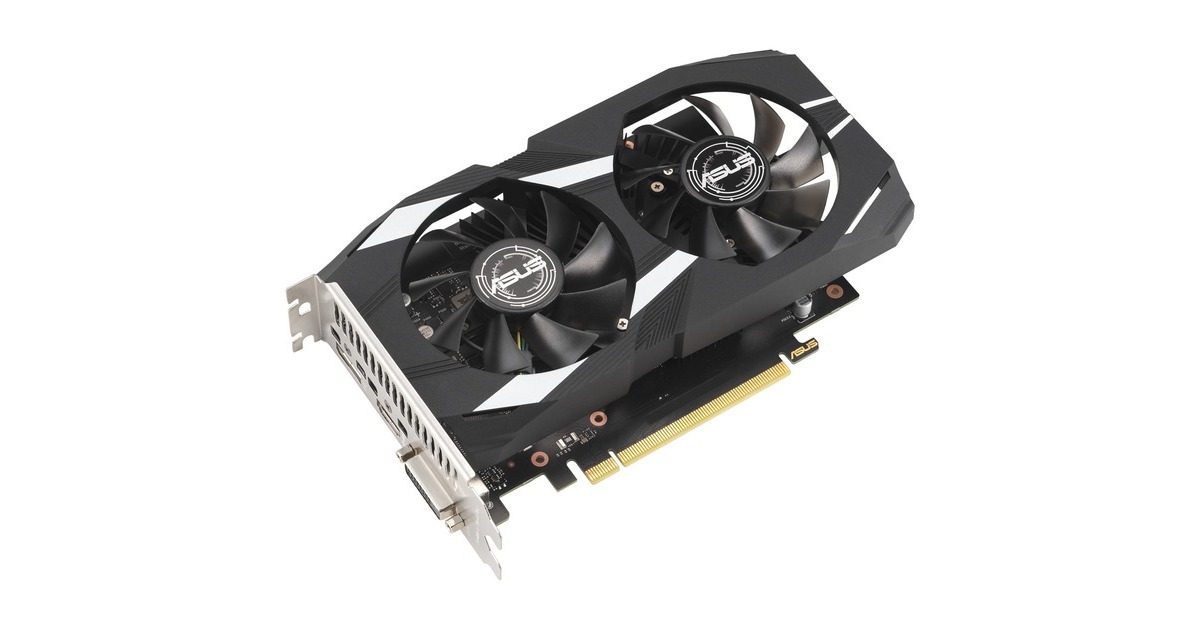 ASUS GeForce RTX 3050 DUAL OC, Grafikkarte(1x DisplayPort, 1x HDMI 2.1, 1x DVI-D)