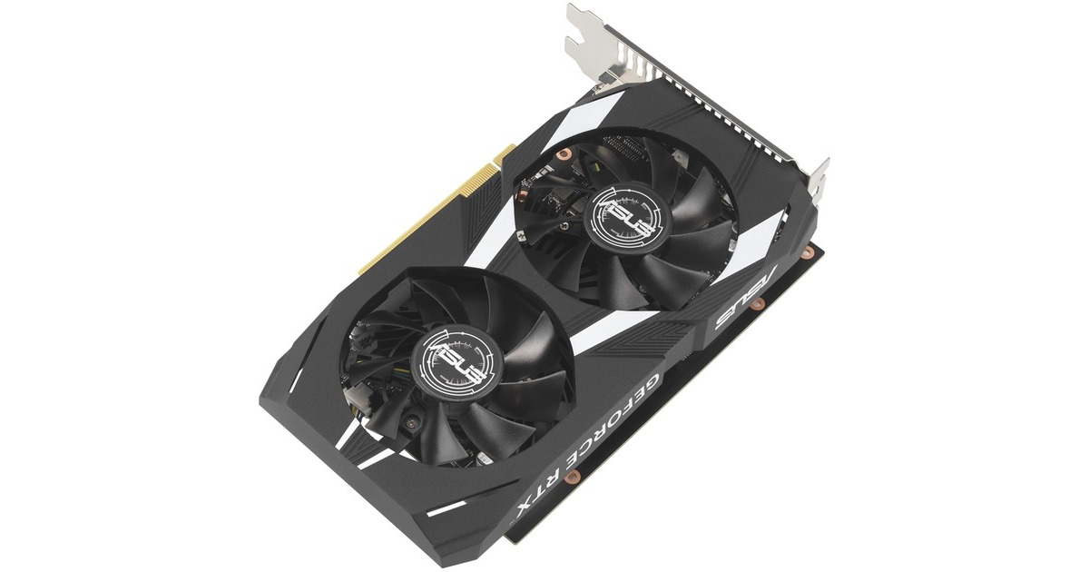 ASUS GeForce RTX 3050 DUAL OC, Grafikkarte(1x DisplayPort, 1x HDMI 2.1, 1x DVI-D)