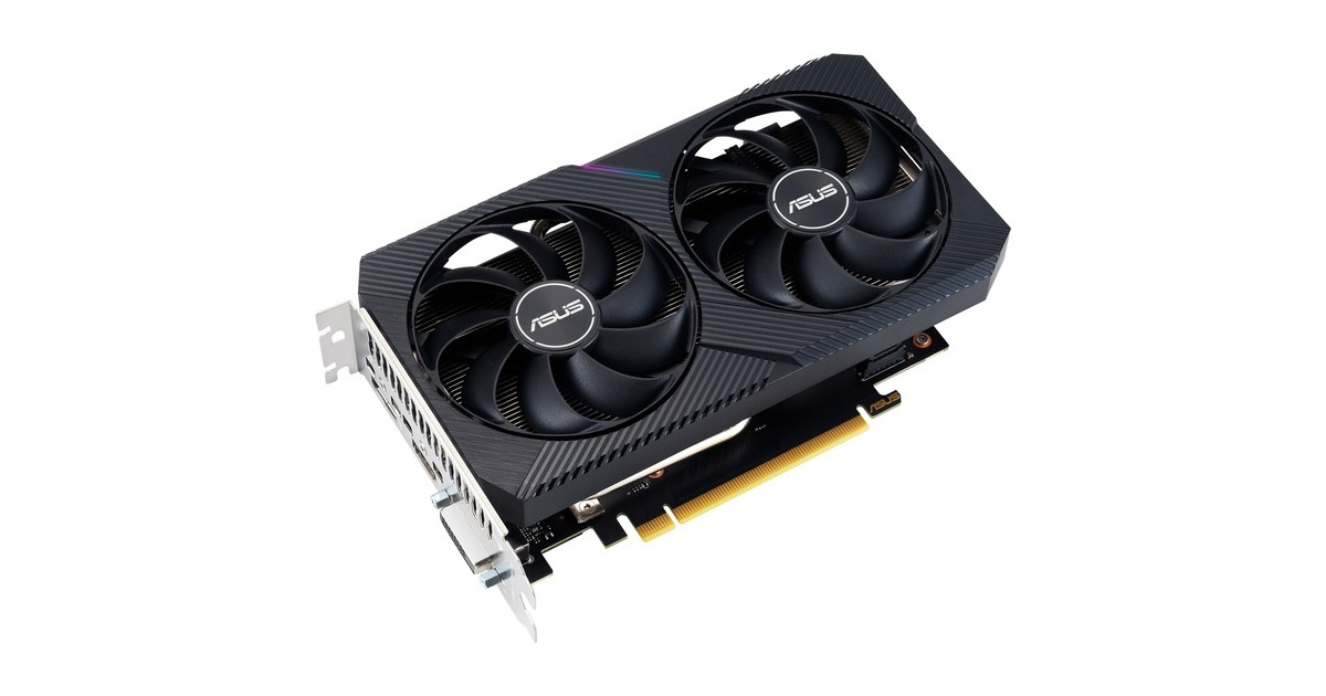 ASUS GeForce RTX 3050 DUAL V2, Grafikkarte(Lite Hash Rate, 1x DisplayPort, 1x HDMI 2.1, DVI-D)