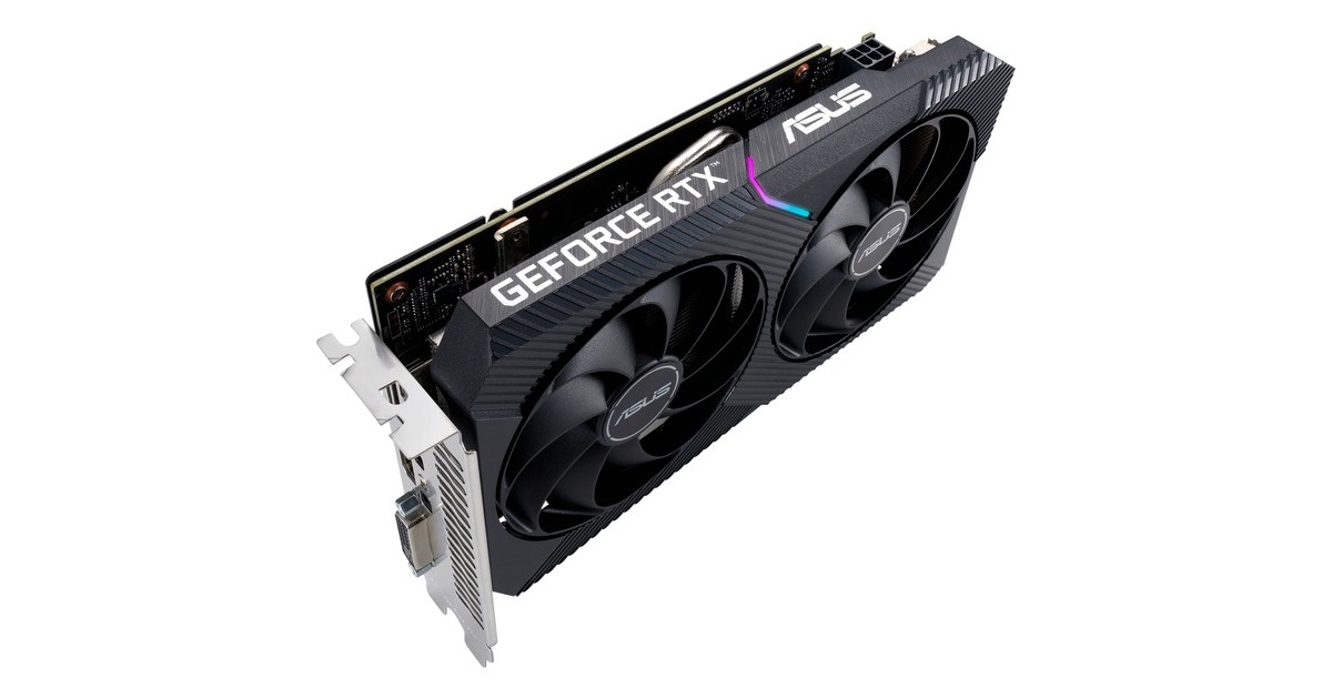 ASUS GeForce RTX 3050 DUAL V2, Grafikkarte(Lite Hash Rate, 1x DisplayPort, 1x HDMI 2.1, DVI-D)