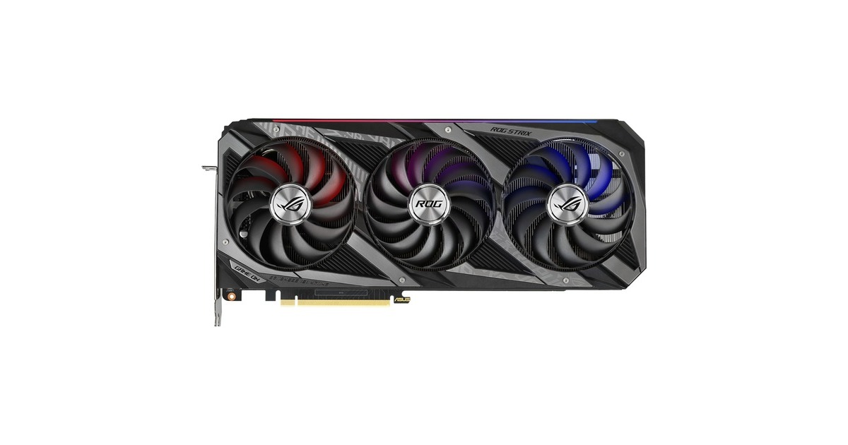 ASUS GeForce RTX 3070 Ti ROG-STRIX GAMING OC LHR, Grafikkarte(Lite Hash Rate, 3x DisplayPort, 2x HDMI, Outlet)